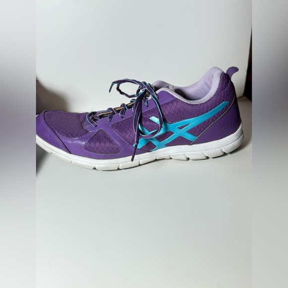 Asics Women's Gel Muse Fit S454N Purple Blue Running Shoes Sneakers - Picture 4 of 10